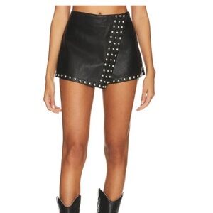 Emmy Mini Studded Skort